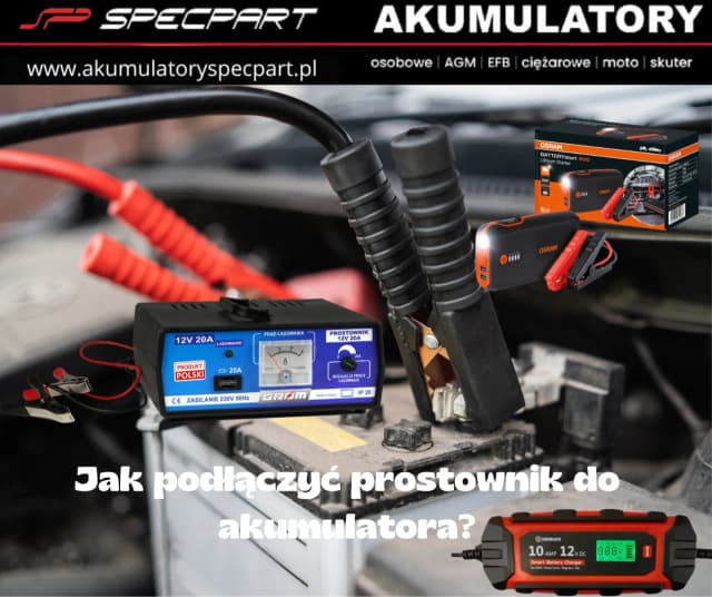 Prostownik który kabel to plus – uniknij błędów przy podłączeniu